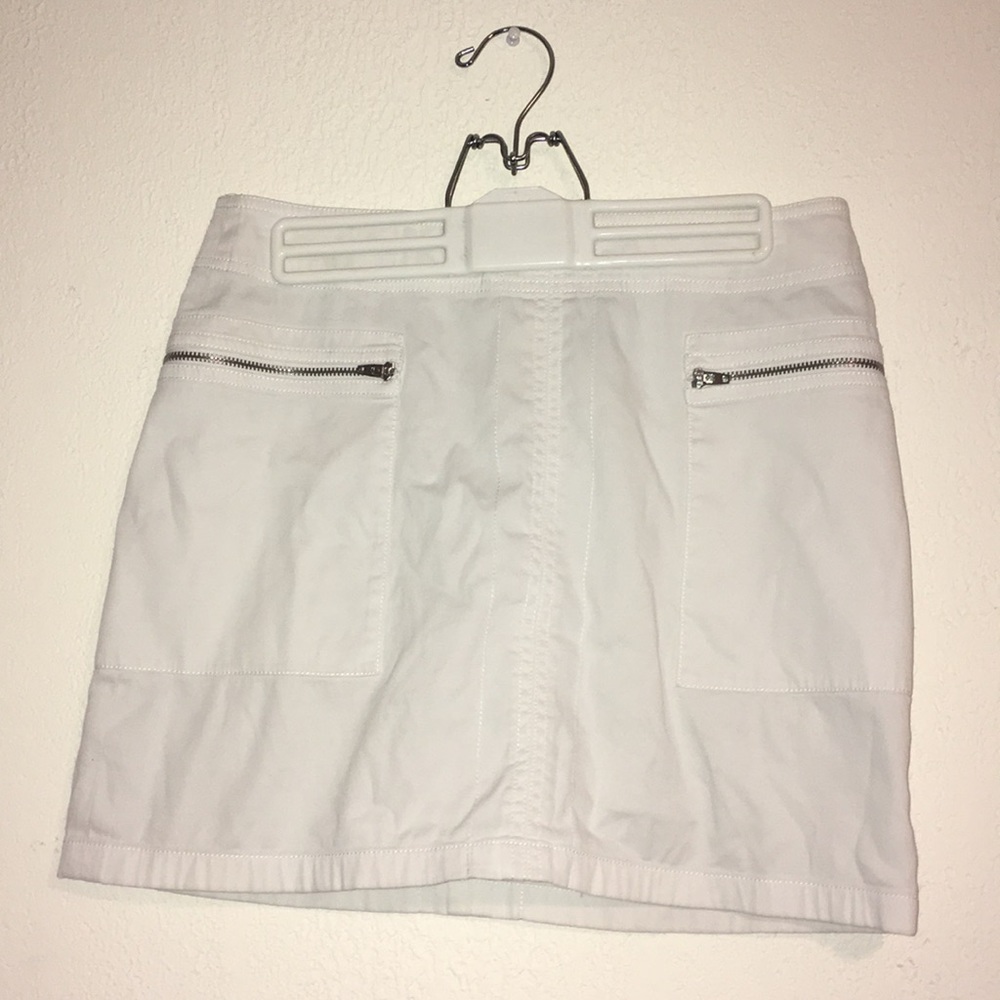 Kenneth Cole New York White Skirt